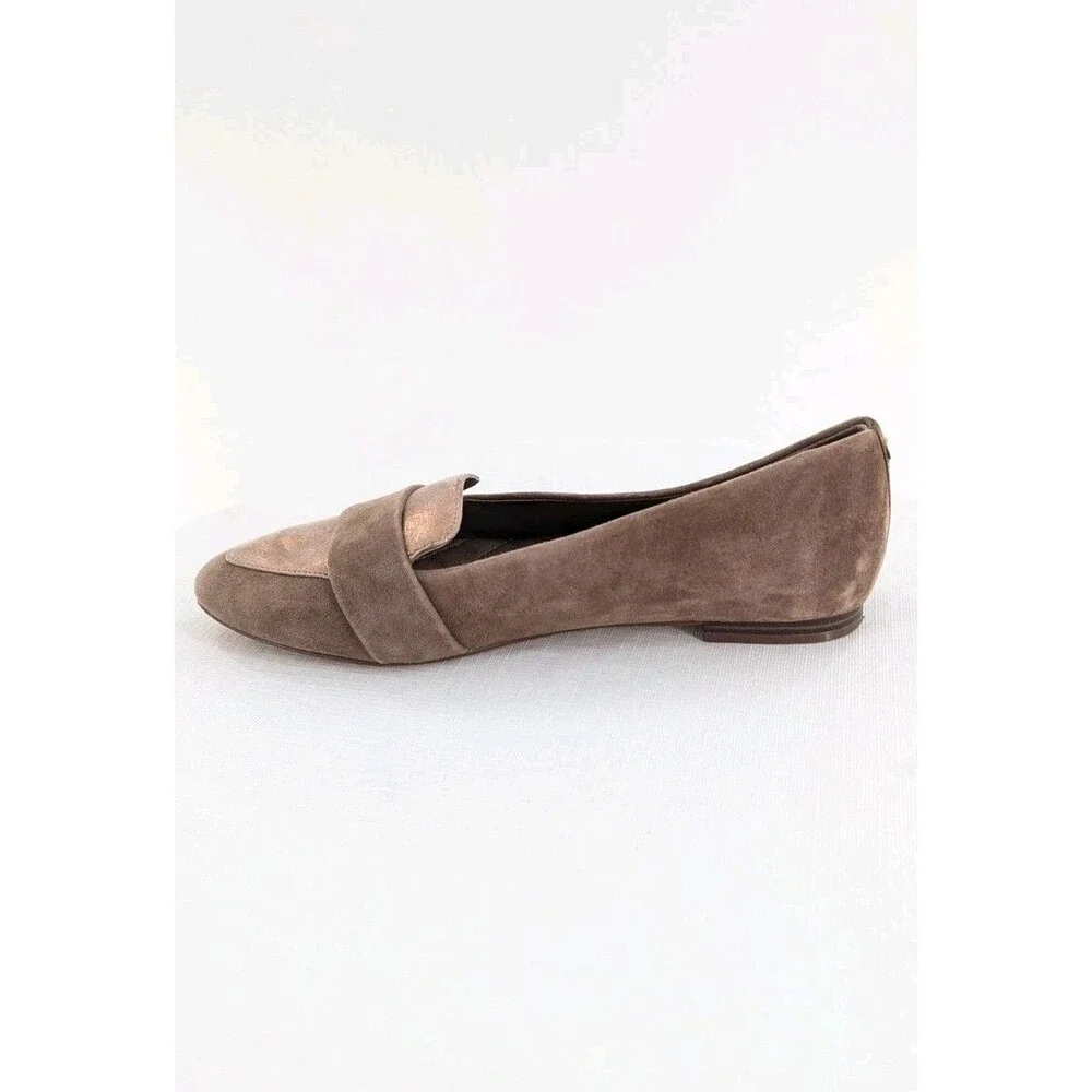 Birdies Sz 8.5 The Blackbird Oak Shimmer Loafer Bohemian Preppy Glam Office Work